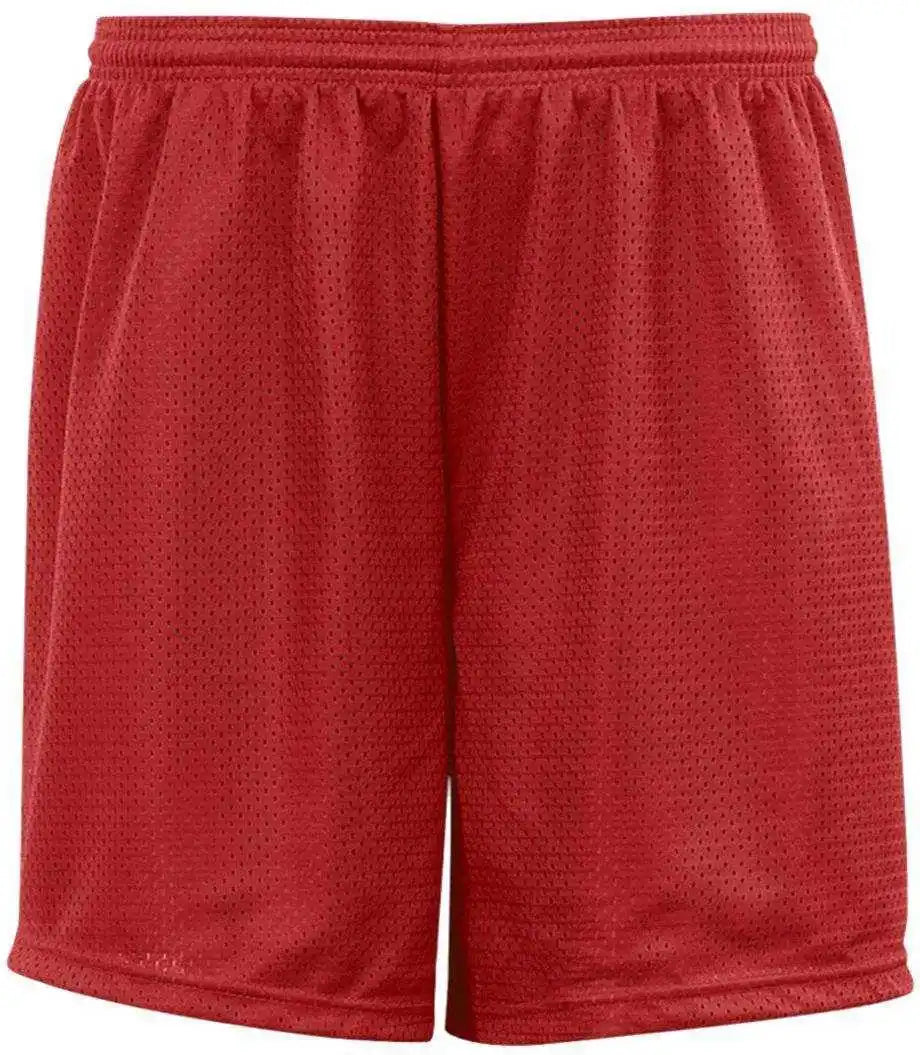 C2 Sport 5209 Youth Mesh 6’’ Short Red