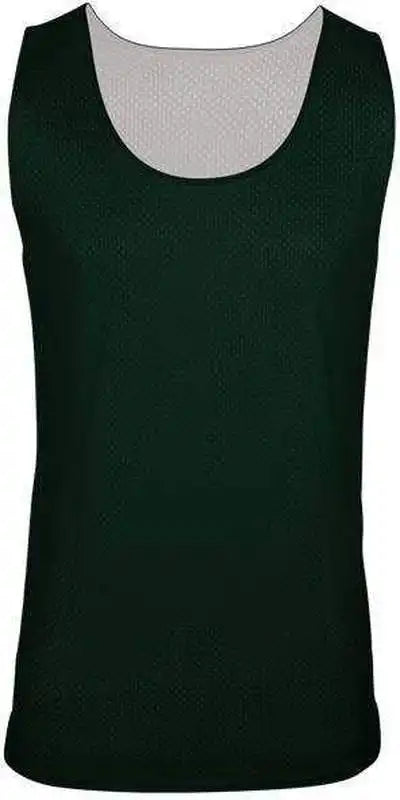 C2 Sport 5228 Reversible. Mesh Youth Tank - Forest White
