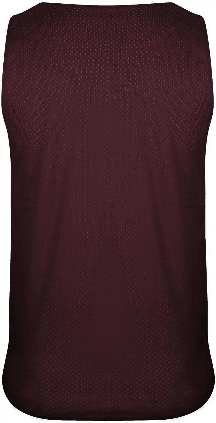 C2 Sport 5228 Reversible. Mesh Youth Tank - Maroon White