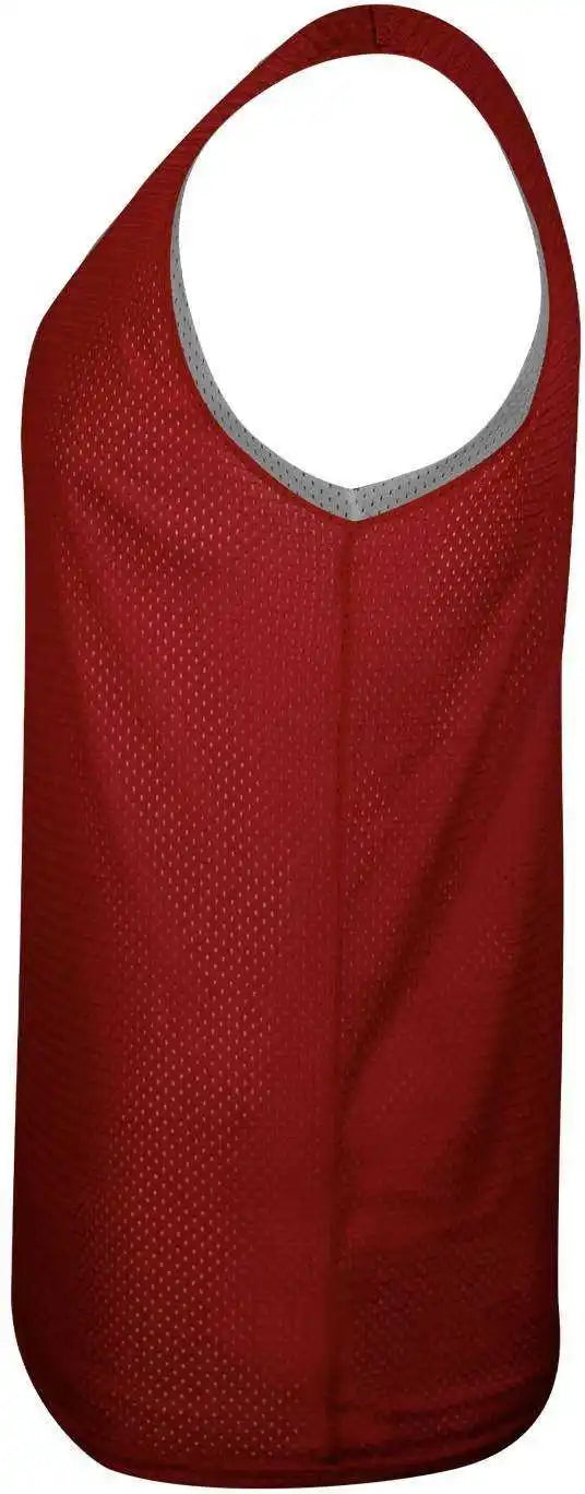 C2 Sport 5228 Reversible. Mesh Youth Tank Red White