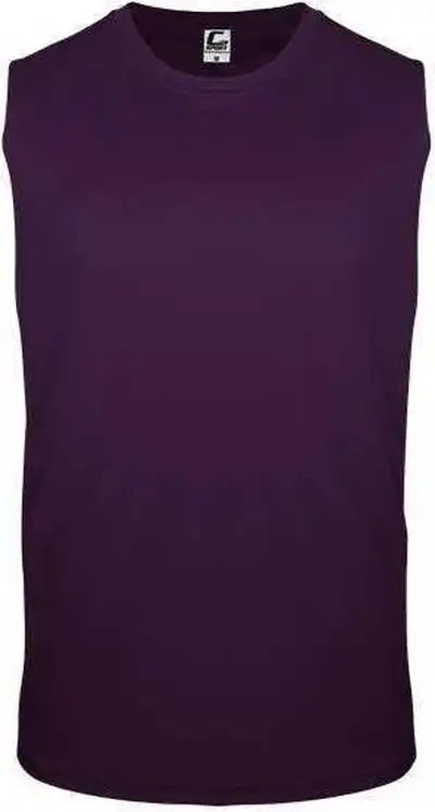 C2 Sport 5230 Youth Sleeveless Tee - Purple