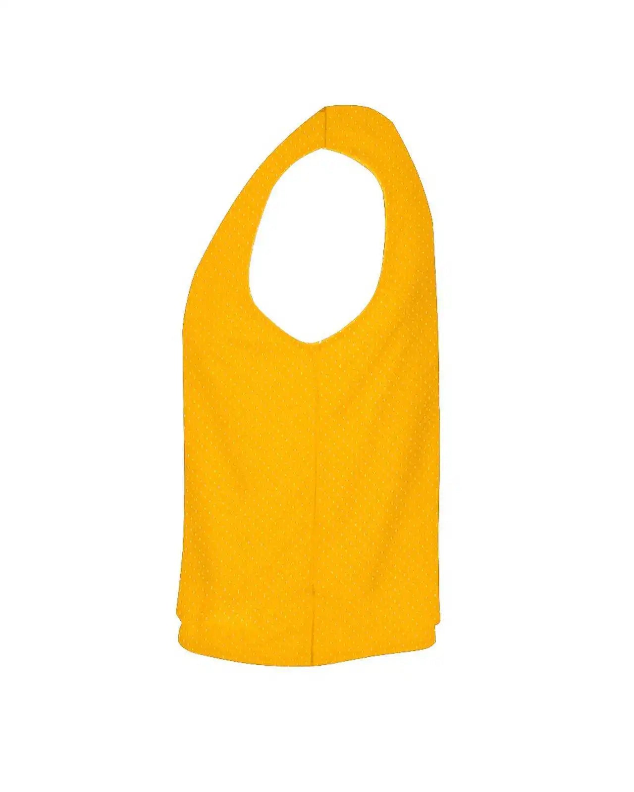 C2 Sport 5260 Mesh Reversible Youth Pinnie - Gold White