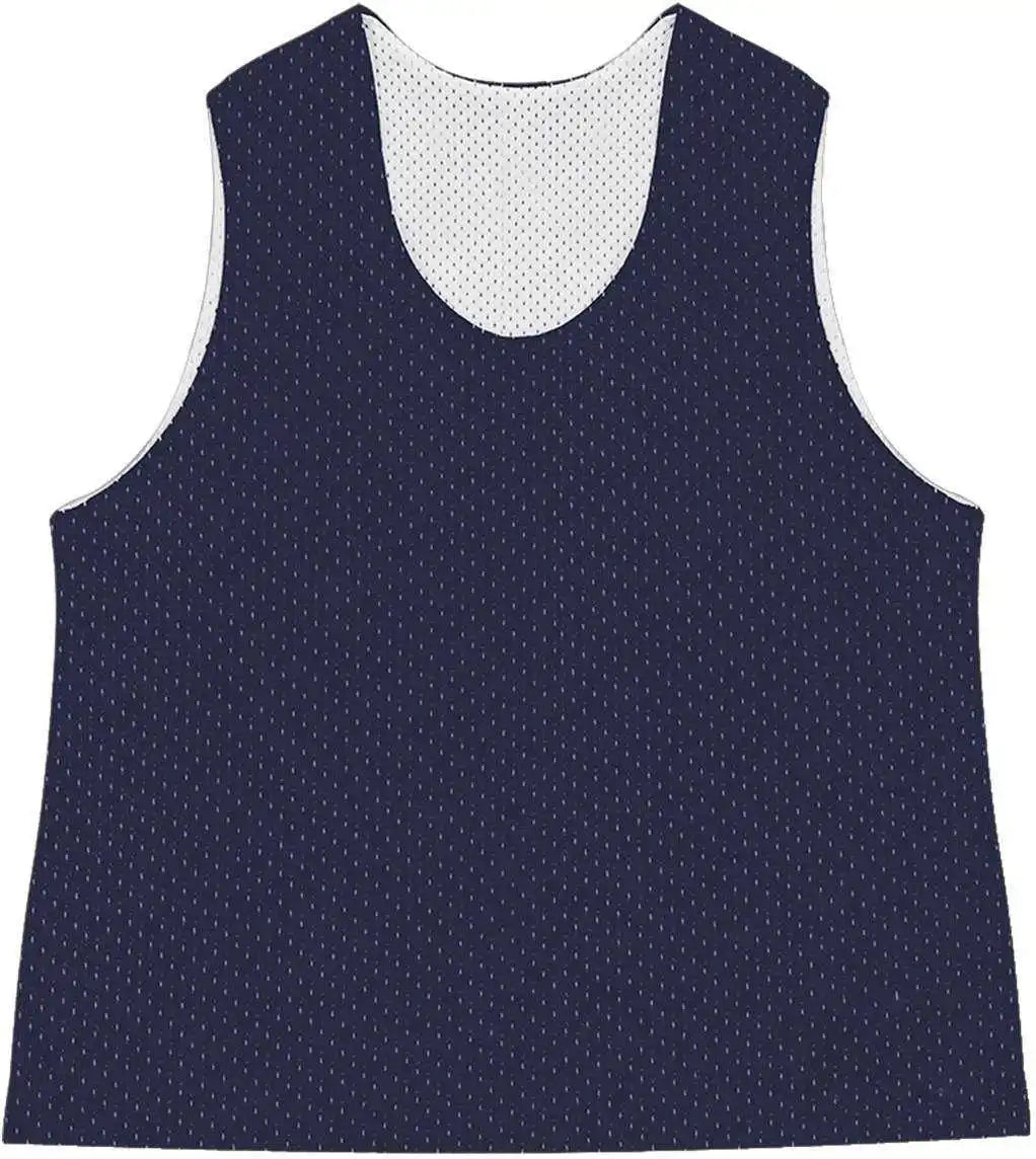 C2 Sport 5260 Mesh Reversible Youth Pinnie - Navy White