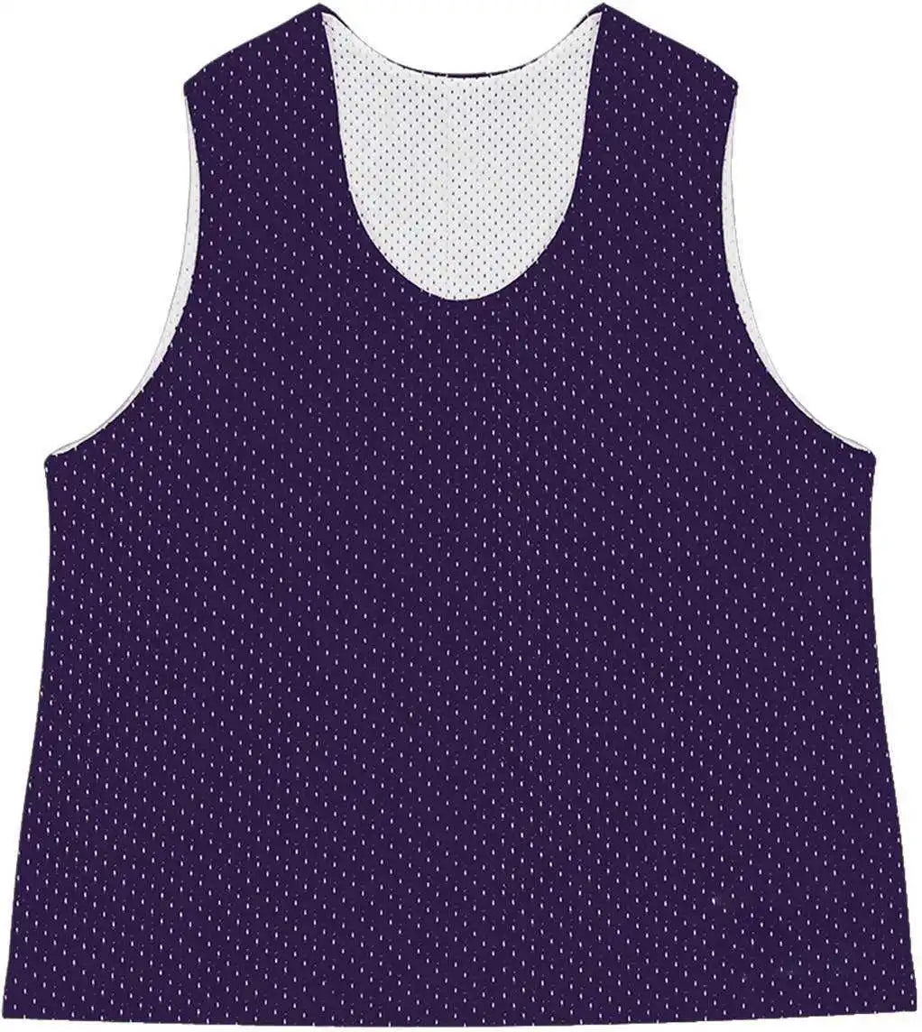 C2 Sport 5260 Mesh Reversible Youth Pinnie - Purple White