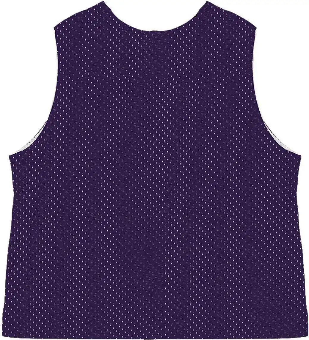 C2 Sport 5260 Mesh Reversible Youth Pinnie - Purple White