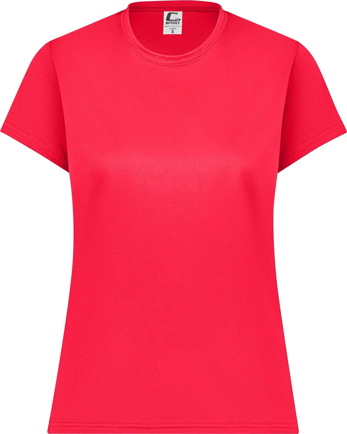 C2 Sport 5600 Ladies Tee - Hot Coral