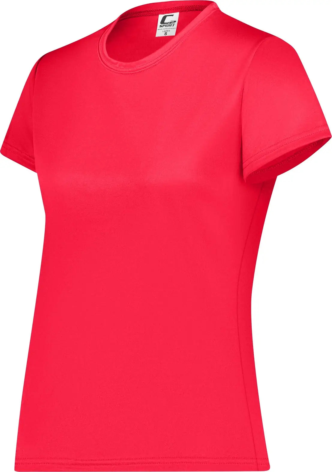 C2 Sport 5600 Ladies Tee - Hot Coral - Xs