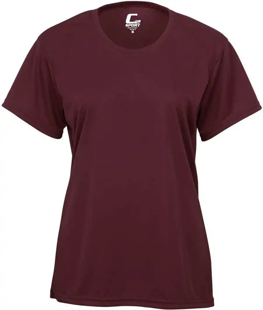 C2 Sport 5600 Ladies Tee Maroon