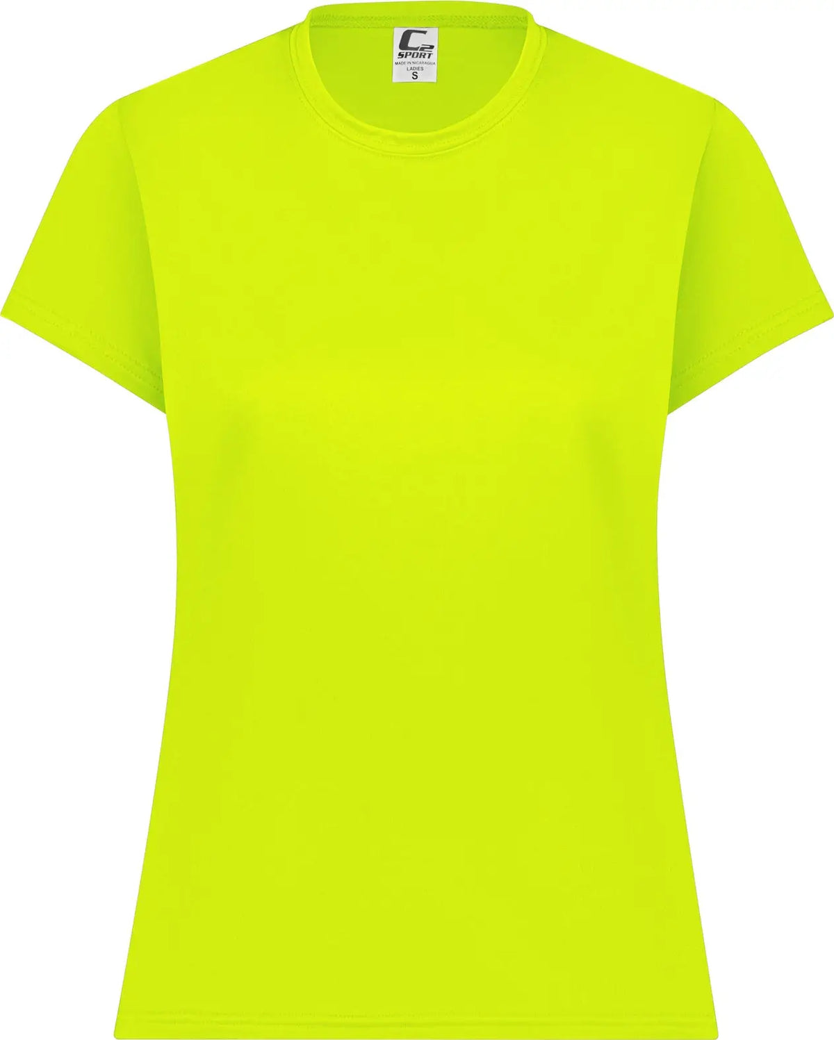 C2 Sport 5600 Ladies Tee - Safety Yellow