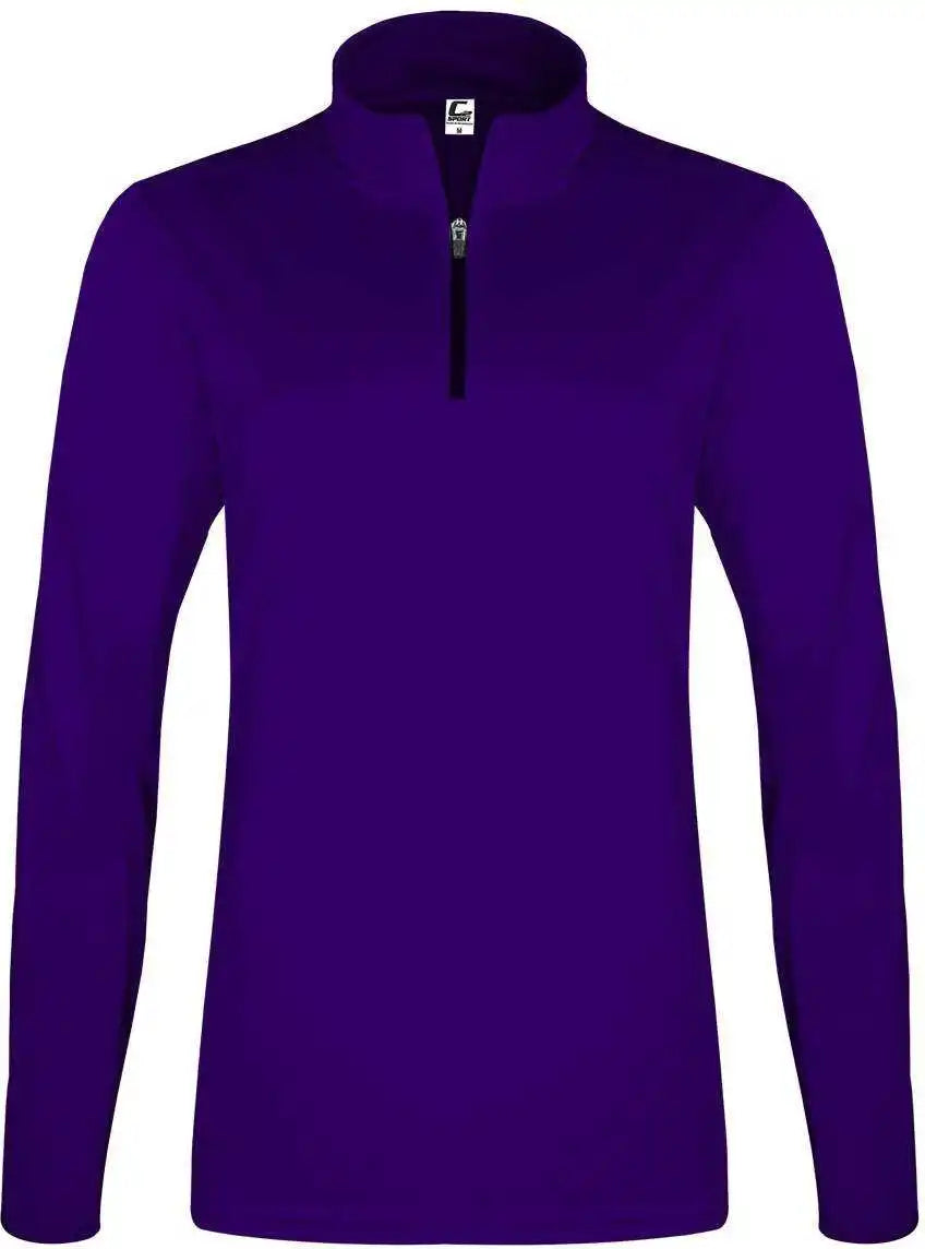 C2 Sport 5602 Women’s 1/4 Zip Purple