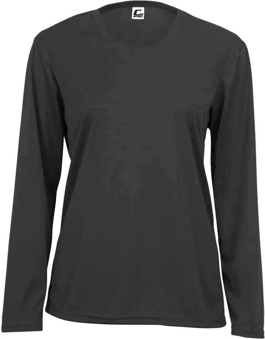 C2 Sport 5604 Long Sleeve Ladies Tee Graphite