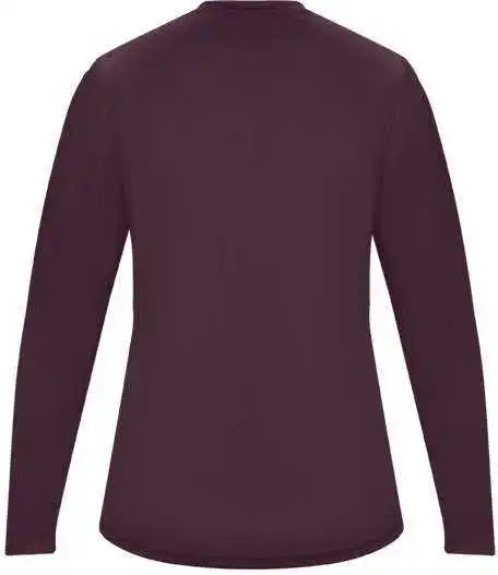 C2 Sport 5604 Long Sleeve Ladies Tee - Maroon