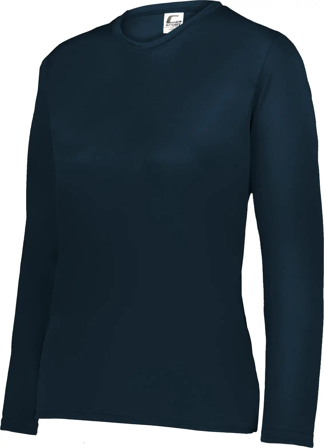 C2 Sport 5604 Long Sleeve Ladies Tee - Navy - Xs