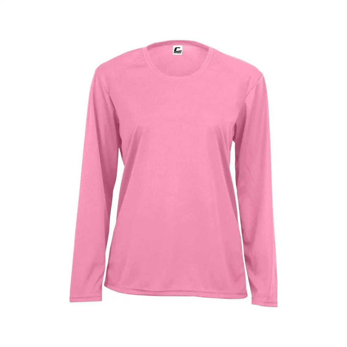 C2 Sport 5604 Long Sleeve Ladies Tee Pink