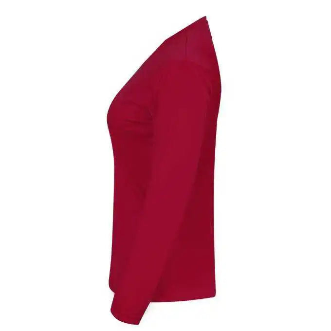 C2 Sport 5604 Long Sleeve Ladies Tee - Red