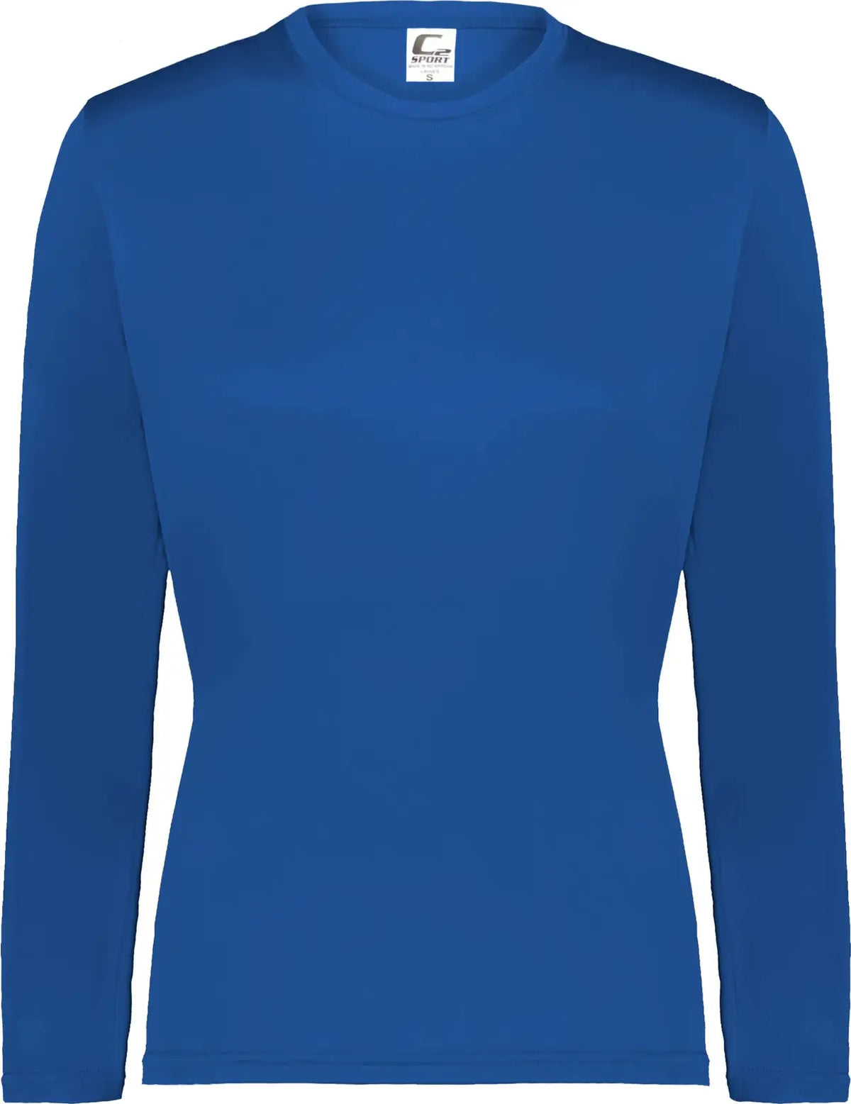 C2 Sport 5604 Long Sleeve Ladies Tee - Royal