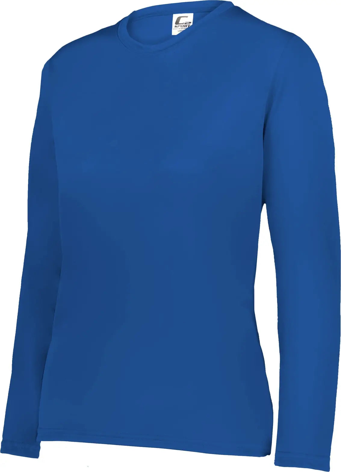 C2 Sport 5604 Long Sleeve Ladies Tee - Royal - Xs