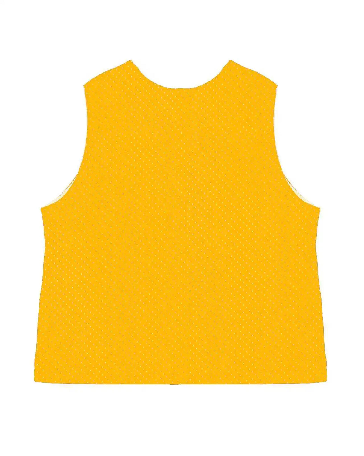 C2 Sport 5660 Mesh Reversible Womens Pinnie - Gold White