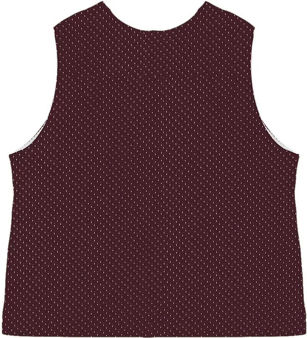 C2 Sport 5660 Mesh Reversible Womens Pinnie - Maroon White