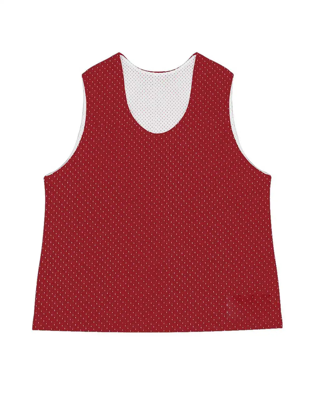 C2 Sport 5660 Mesh Reversible Womens Pinnie - Red White