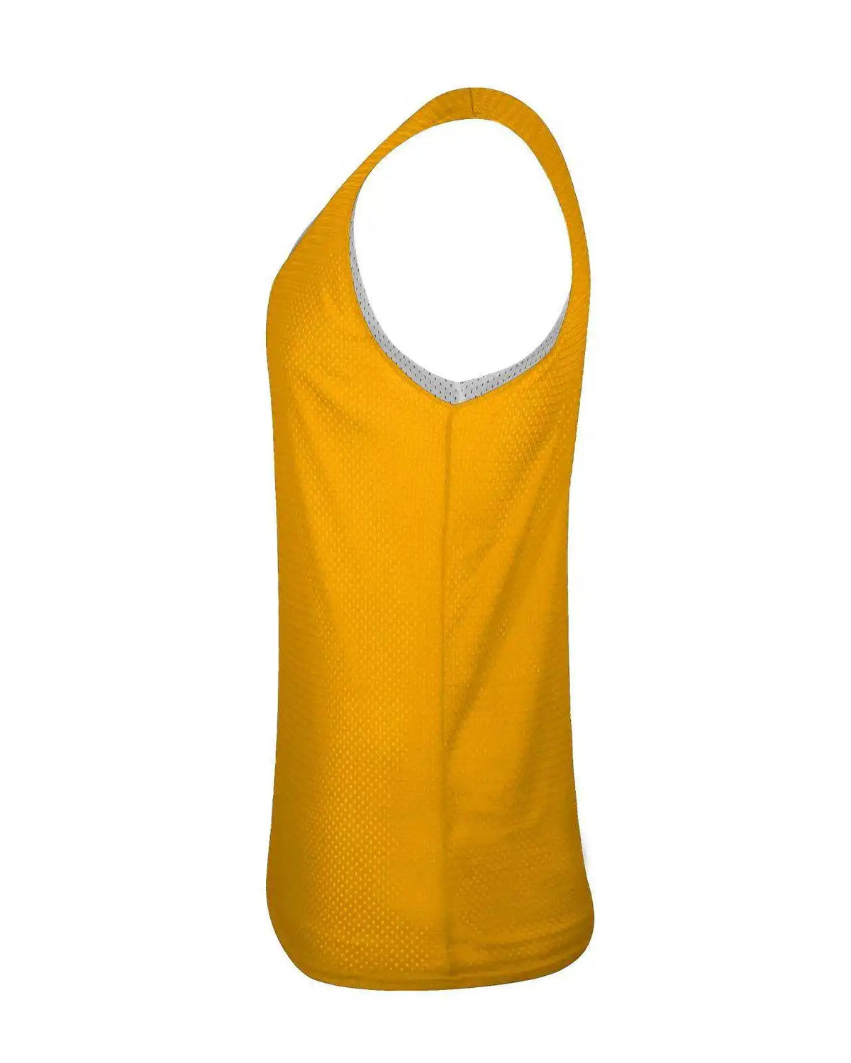 C2 Sport 5678 Reversible. Mesh Womens Tank - Gold White