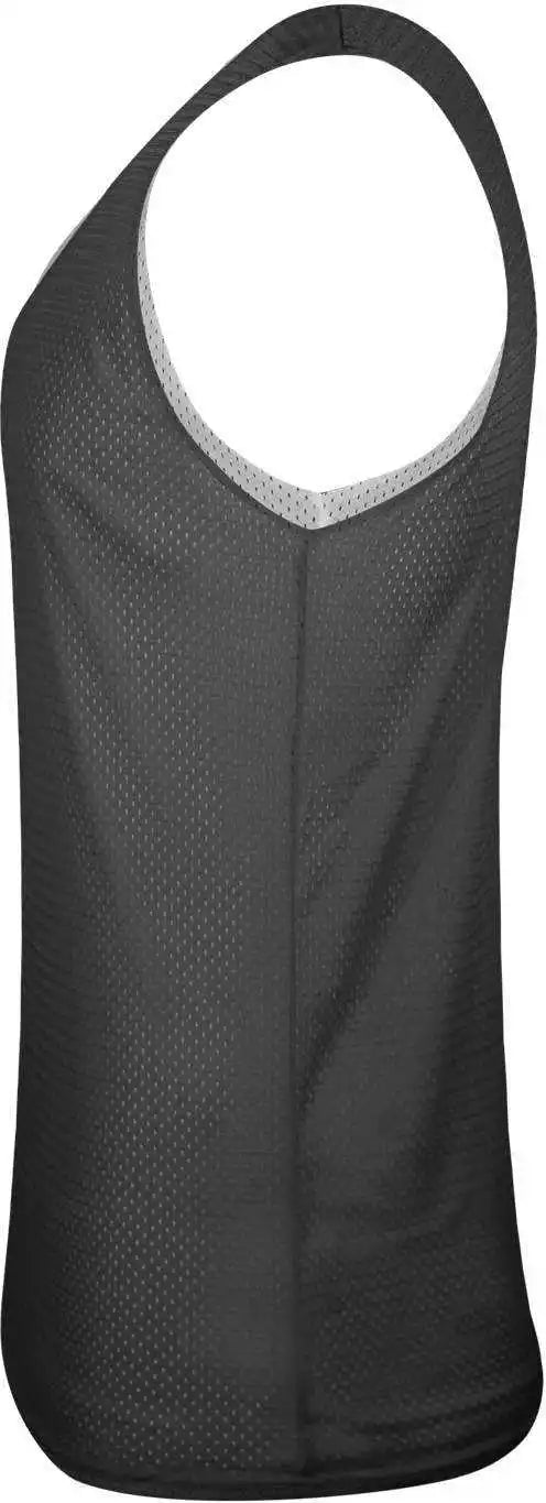 C2 Sport 5678 Reversible. Mesh Womens Tank - Graphite White