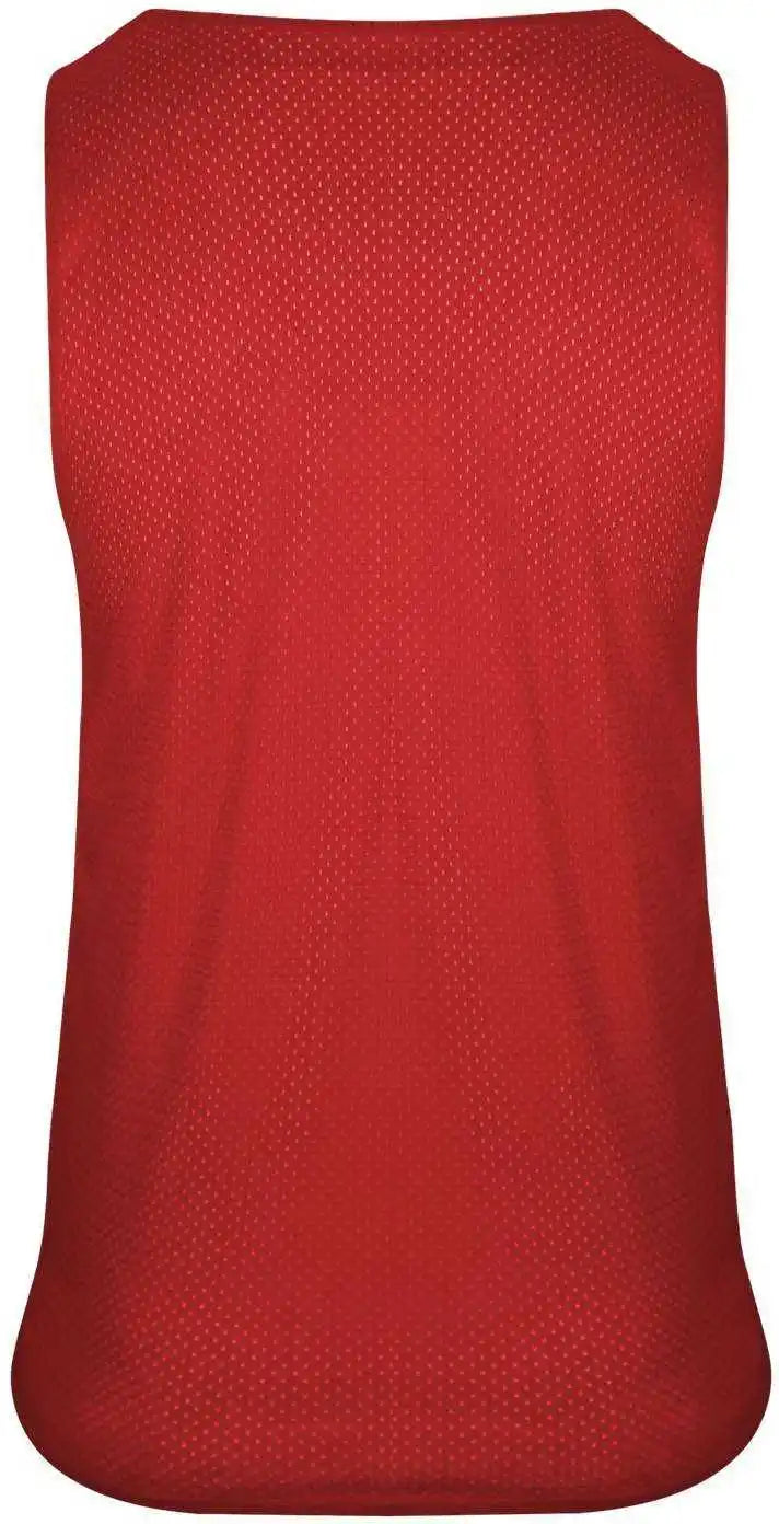 C2 Sport 5678 Reversible. Mesh Womens Tank - Red White