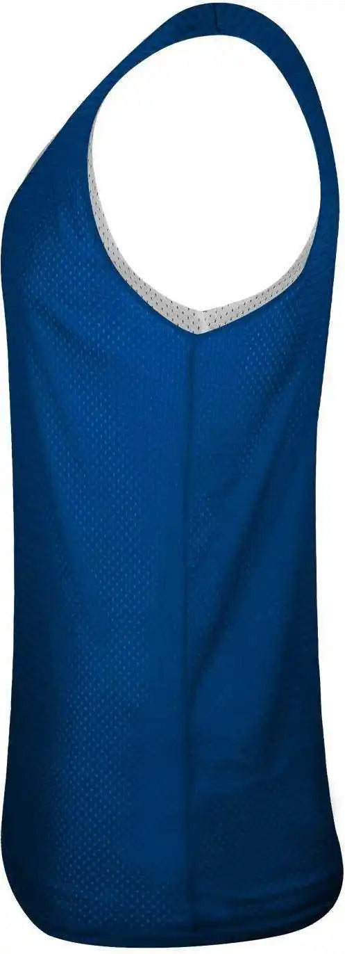 C2 Sport 5678 Reversible. Mesh Womens Tank Royal White
