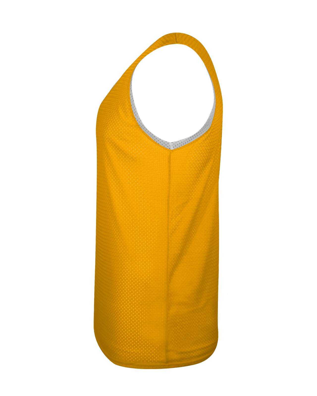 C2 Sport 5729 Reversible. Mesh Tank - Gold White
