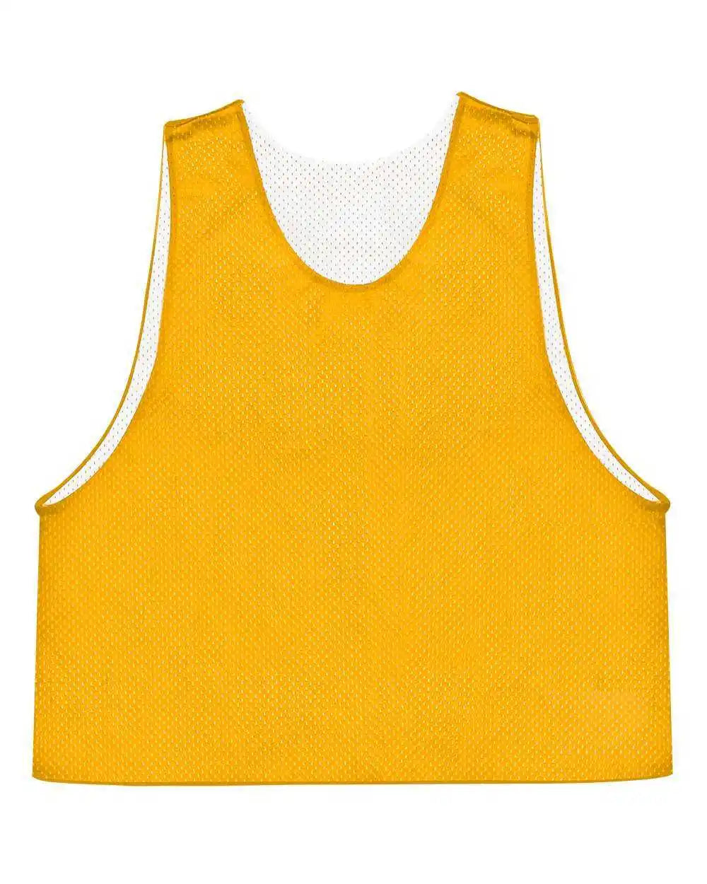 C2 Sport 5760 Mesh Reversible Pinnie Gold White