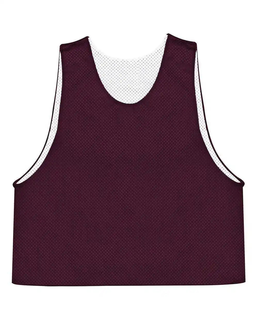 C2 Sport 5760 Mesh Reversible Pinnie - Maroon White