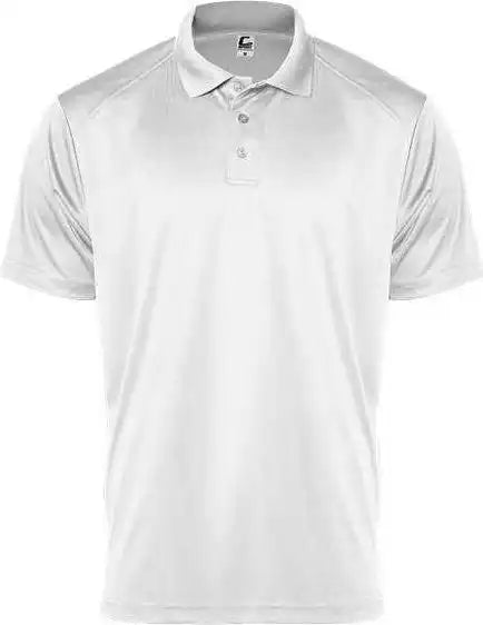 C2 Sport 5901 Utility Youth Polo - White