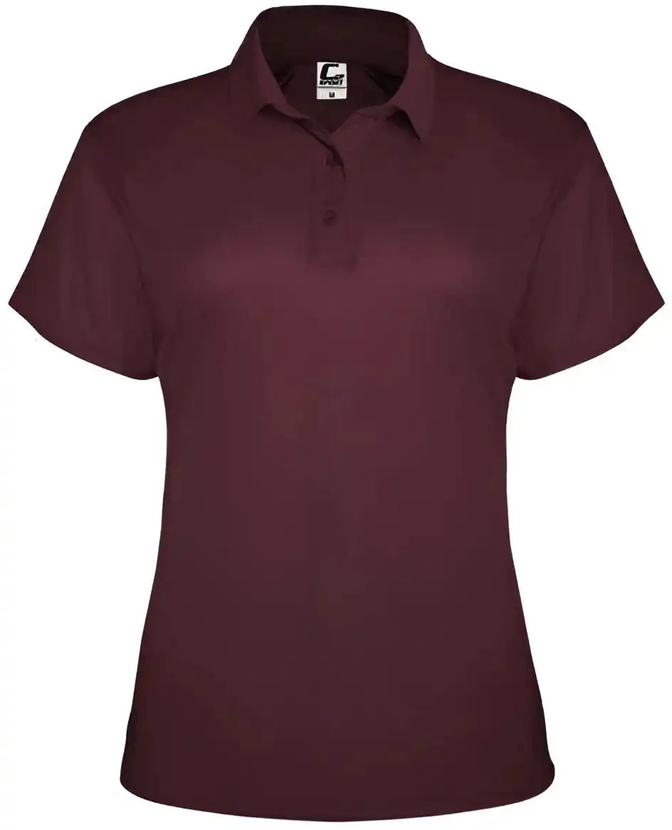 C2 Sport 5902 Women’s Polo Maroon