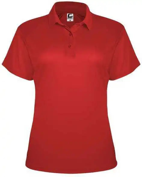C2 Sport 5902 Women’s Polo Red