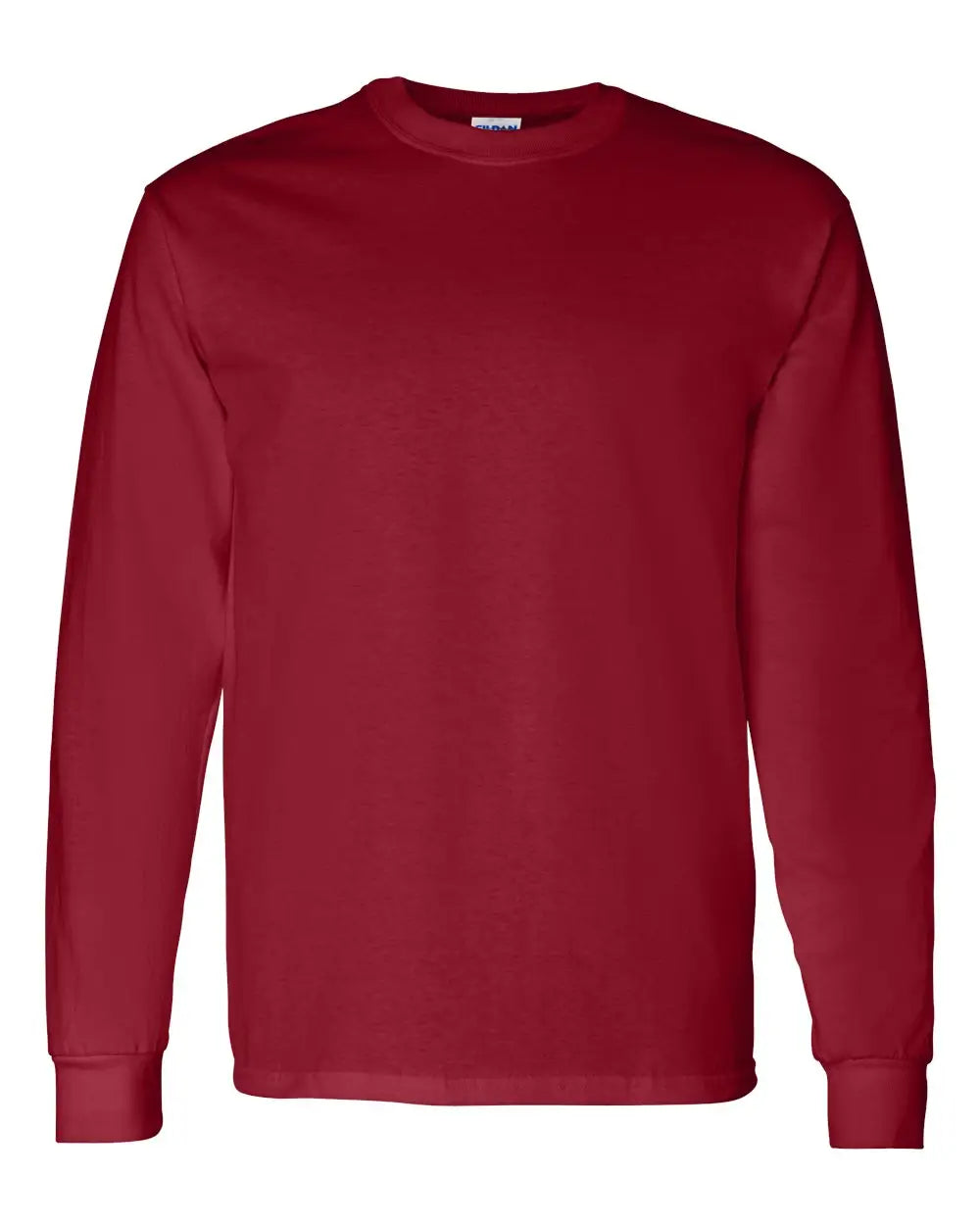 Gildan 5400 Heavy Cotton™ Long Sleeve T-shirt - Garnet - Maroon / s