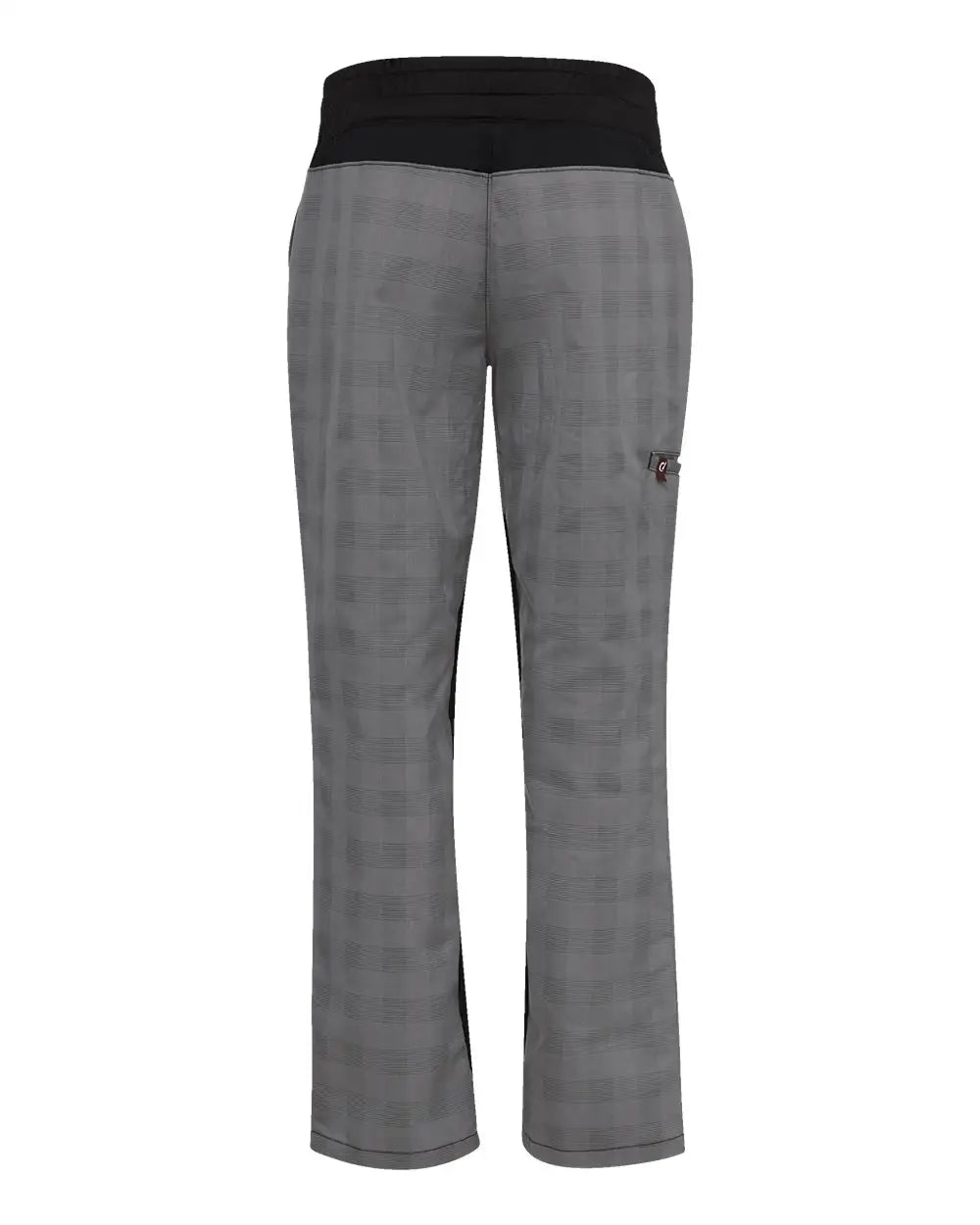Chef Designs 0p1w Women’s Airflow Pants - Grey Black Plaid - Gray / Xs