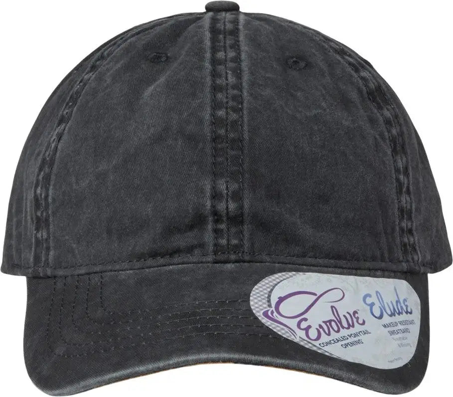 Infinity Her Cassie Women’s Pigment-dyed with Fashion Undervisor Cap - Black Leopard - one Size Fits Most