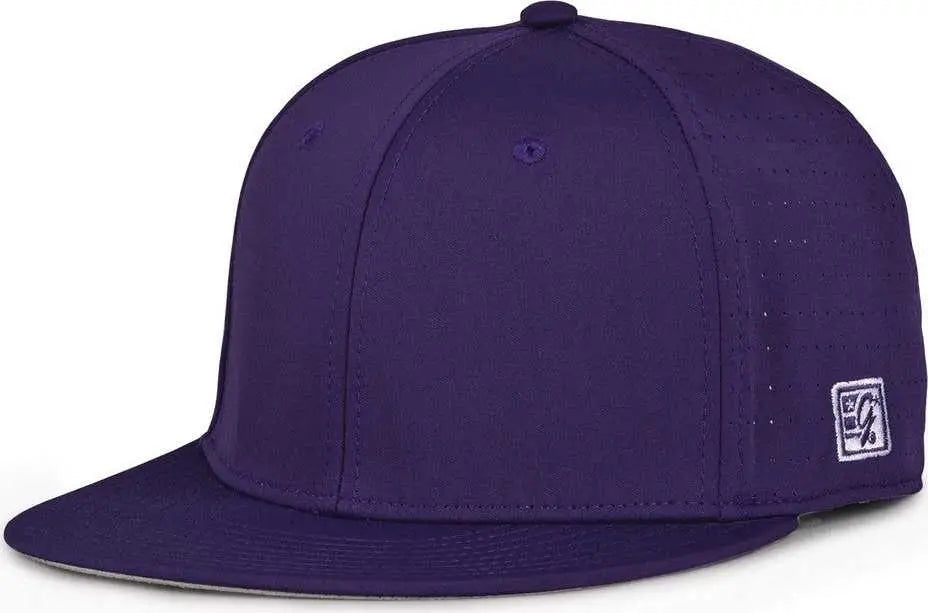 The Game Gb998 Perforated Gamechanger Cap - Purple - 6 1/2’’ - 3/4’’