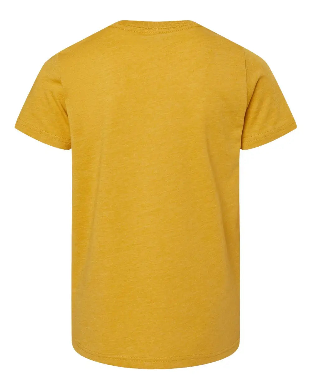 Bella + Canvas 3001ycvc Youth Cvc Jersey Tee - Heather Mustard - Gold / s