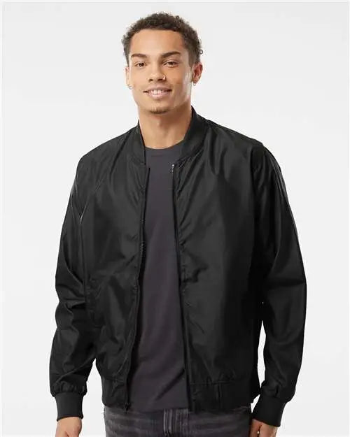 Independent Trading Co. Exp52bmr Lightweight Bomber Jacket - Black