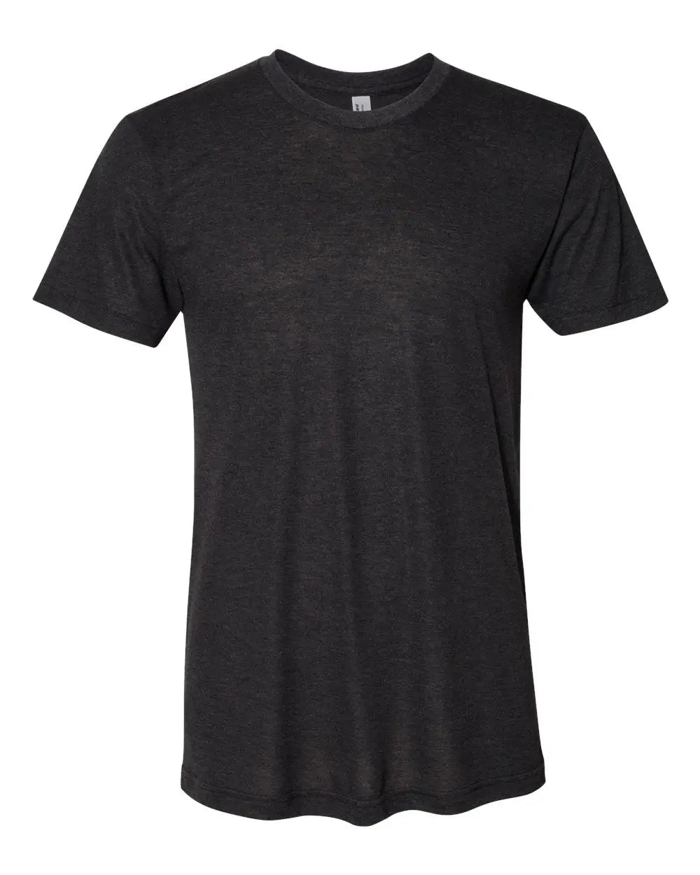 American Apparel Tr401w Triblend Track Tee - Tr401 - Tri-black - Adult Xs