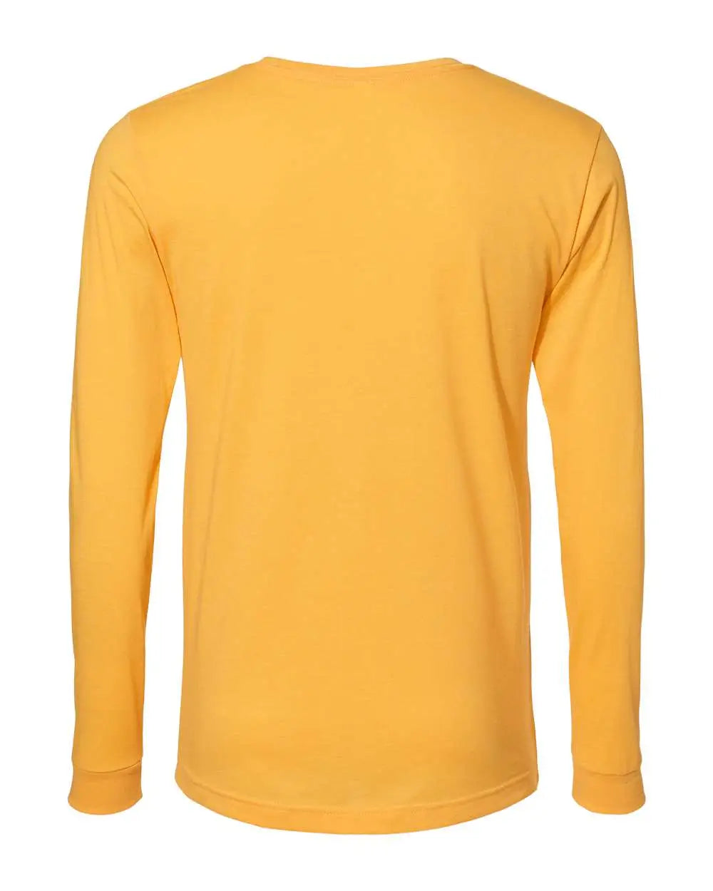 Bella + Canvas 3501cvc Heather Cvc Long Sleeve Tee - Yellow Gold - Xs