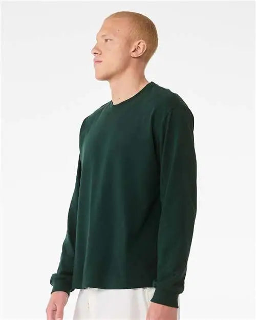 Bella + Canvas 3511 6 Oz. Heavyweight Long Sleeve Tee - Forest