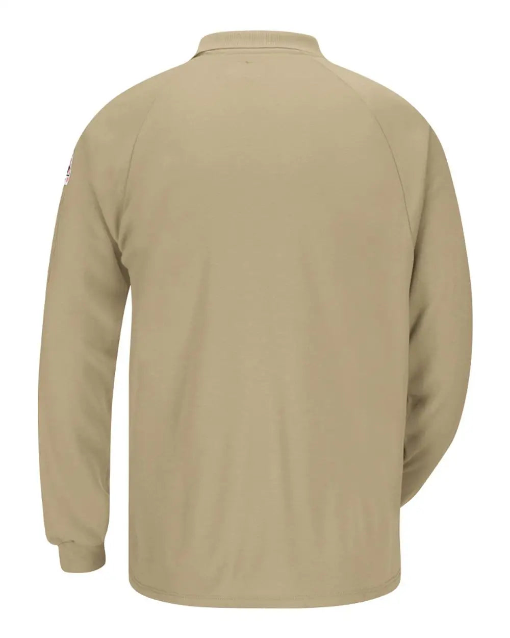 Bulwark Smp2 Classic Long Sleeve Polo - Cooltouch®2 - Khaki - m