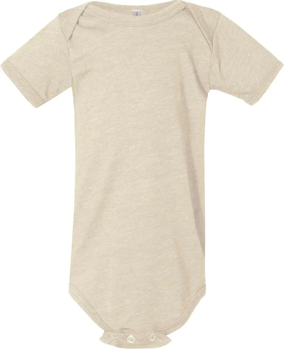 Bella + Canvas 100b Infant Jersey one Piece - Heather Dust - 0/3m