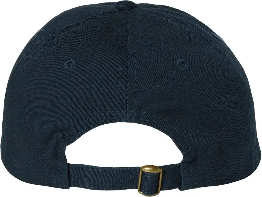 Valucap Vc300a Bio-washed Classic Dad Cap - Navy - one Size Fits Most