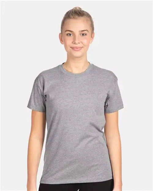 Next Level 3910 Women’s Cotton Relaxed S/s T-shirt - Heather Gray