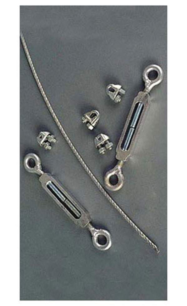 Cable Kit for Divider Curtain 130 Ft - Os