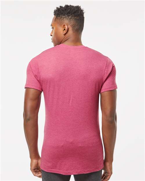 Cactus Flower Heather Premium Cotton Blend T-Shirt - 541