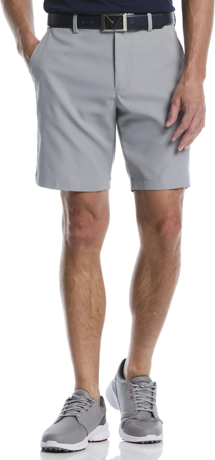 Callaway Golf Cgbr9051 Opti-stretch Solid Short with Active Waistband - Quiet Shade - 30